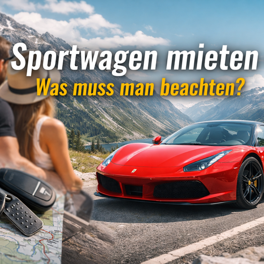 Sportwagen mieten – was muss man beachten?